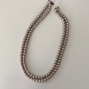Banana Republic faux pearl necklace